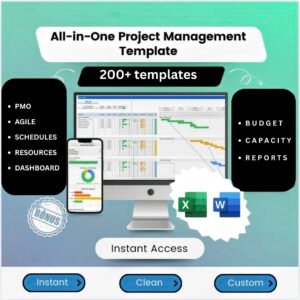 All in one projects management template