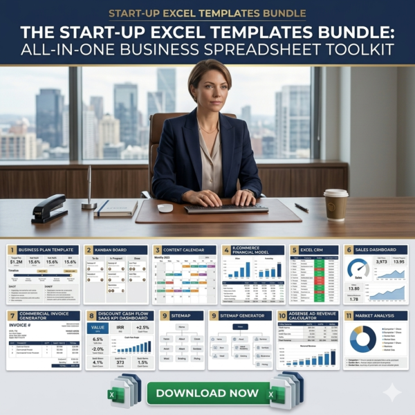 Start-up Excel Templates Bundle