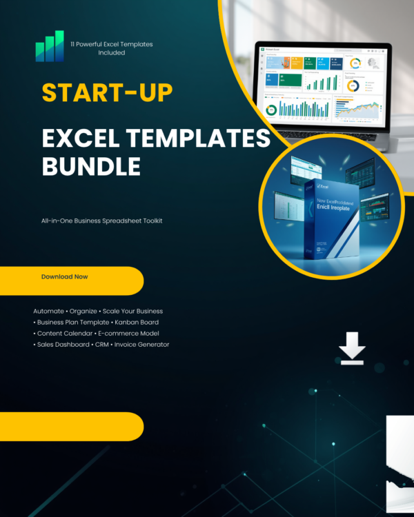 Start-up Excel Templates Bundle