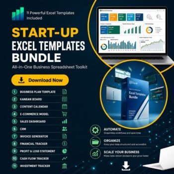 Start-up Excel Templates Bundle