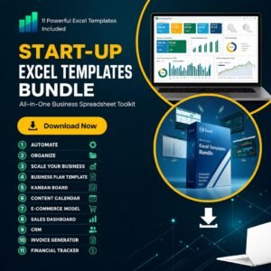 Start-Up Excel Templates Bundle
