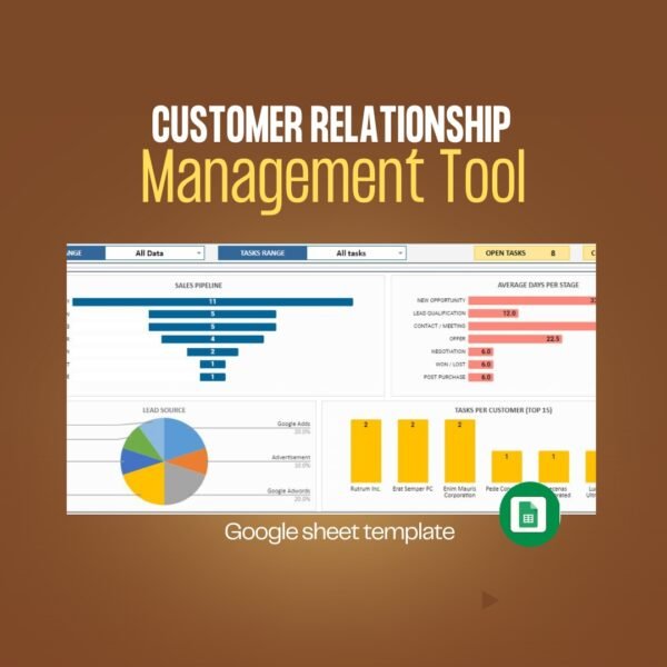 Google Sheets CRM Template