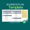 Business Plan Google Sheets Template