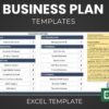 business plan excel template