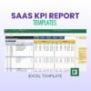 The SaaS KPI Dashboard Excel Template
