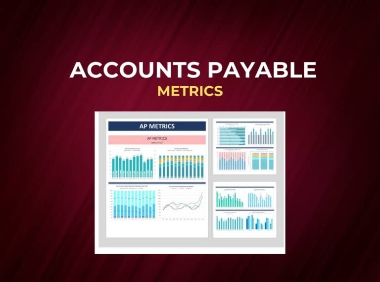 Account Payable Metrics Excel Template