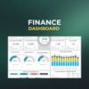 Financial Excel Dashboard Template