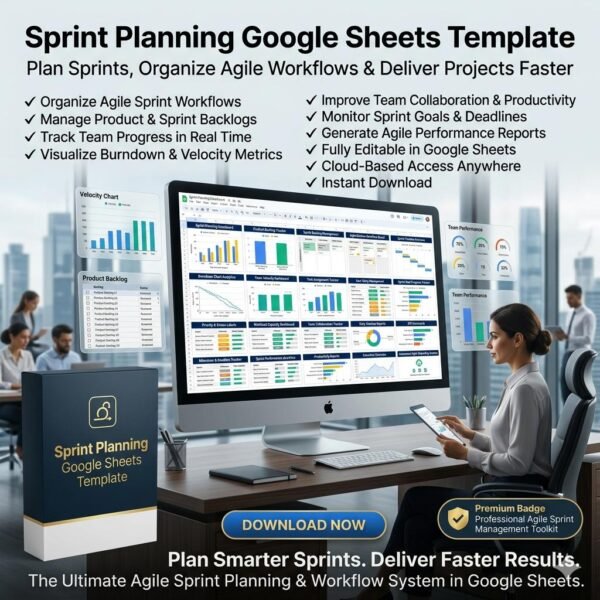 Sprint Planning Google Sheets Template