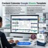 Content Calendar Google Sheets Template