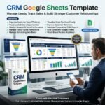 CRM Google sheets template
