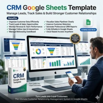 CRM Google sheets template