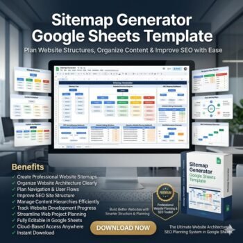 SITEMAP GENERATOR GOOGLE SHEETS TEMPLATE