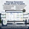 SITEMAP GENERATOR GOOGLE SHEETS TEMPLATE