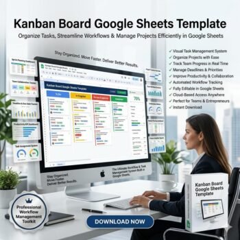 Kanban Board Google Sheets Template