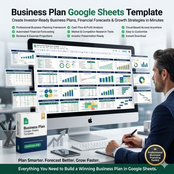 Business Plan Google Sheets Template