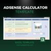 ADSENSE CALCULATOR EXCEL TEMPLATE