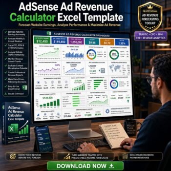 ADSENSE CALCULATOR EXCEL TEMPLATE