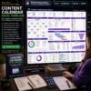 content calender excel template