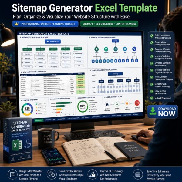 The Sitemap Generator Excel