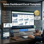 sales dashboard excel template
