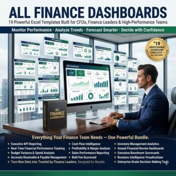 All finance dashboard templates