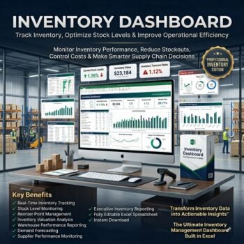 Inventory Dashboard – Excel Template
