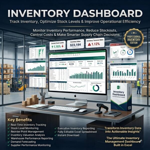 Inventory Dashboard – Excel Template