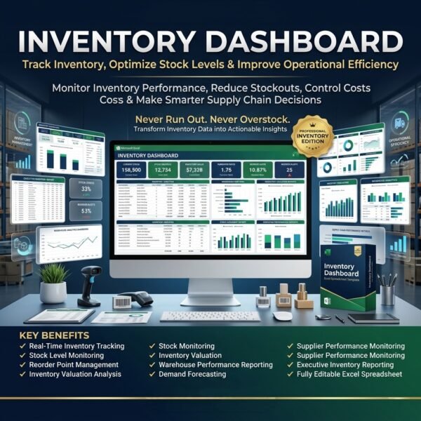 Inventory Dashboard – Excel Template