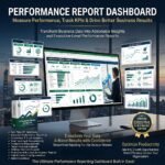 performance report dashboard excel template