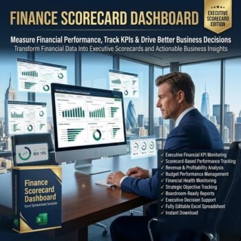 Finance Scorecard – Excel Template