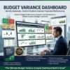 Budget Variance Dashboard – Excel Template