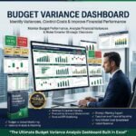 Budget Variance Dashboard – Excel Template