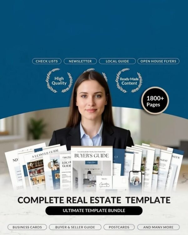 real estate template bundle