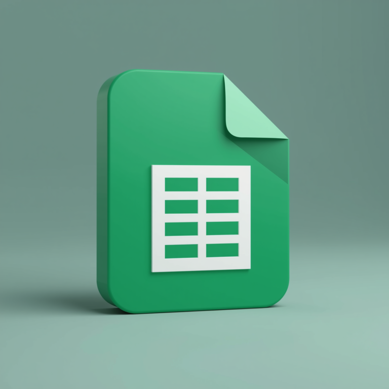 google sheets template